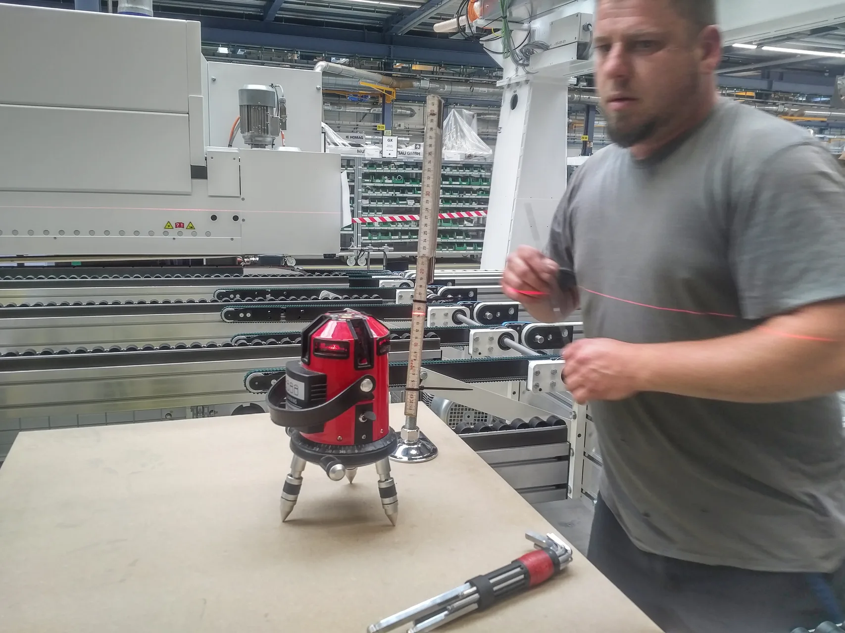 Service intervention at Homag Schopfloch