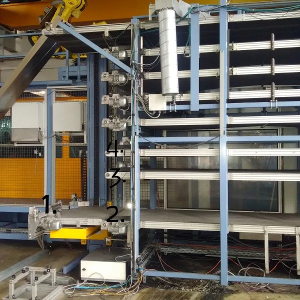 Machine disassembly at Krauss Maffei Köngen