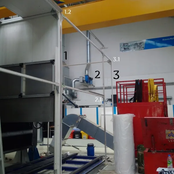 Controlled machine disassembly at Krauss Maffei Munich
